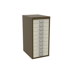 Bisley 10 Mdr Cabinet Coffee/Cream