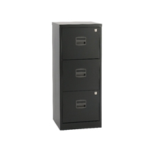 Bisley 3 Drw Home Filing Black