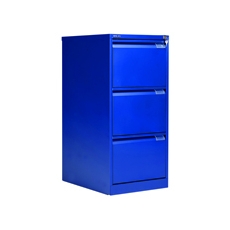 Bisley 3 Drw Filing Cab Blue