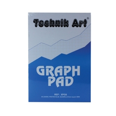 Technik Art Graph Pad 5mm Quad A4
