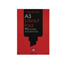 Goldline A3 50gsm Layout Pad