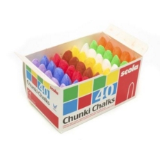 Chunki Chalks Assorted (57mm X