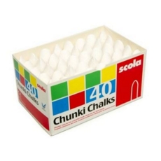 Chunki Chalks White (57mm X 14