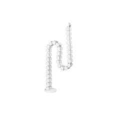 Deluxe Cable Spine - Adjustable, White