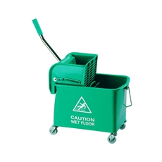 Mobile Mop Bucket/Wringer 20L Grn