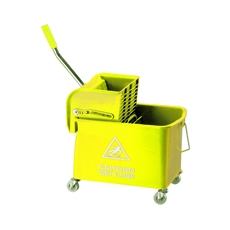 Mobile Mop Bucket/Wringer 20L Ylw