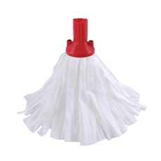 Exel Stnd Big White Mop Head Red P10