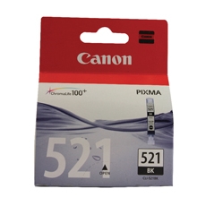 Canon CLI-521BK Inkjet Cart Black