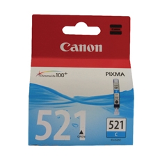 Canon CLI-521C Inkjet Cart Cyan