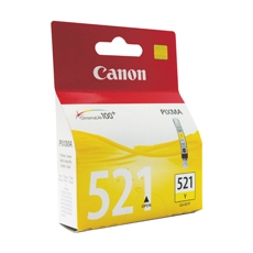 Canon CLI-521Y Inkjet Cart Yellow