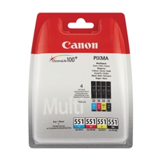 Canon Pixma Cli-551 Mlti PkCMYK Pk4