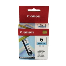 Canon BCI-6PC Inkjet Cart Photo Cyan