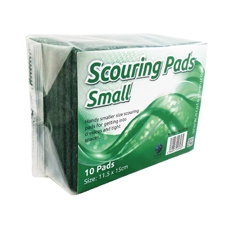 Economy Scourer 150x115mm Grn Pk10