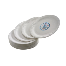 Paper Plate 7In Wht Kblry1641 Pk100