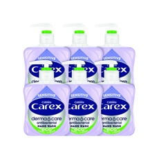 Carex Sensitive 250ml Pack of 6