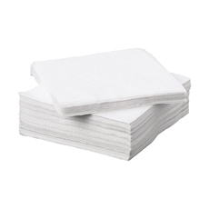 2-Ply Napkin 330x330mm White Pk100