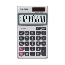 Casio 8-digit Pocket Calc SL-300SV