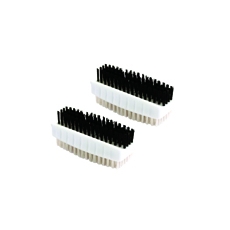 Nail Brushes Twin Pack Plastic