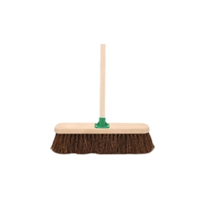 Bassine Stiff Broom With Handle 18In