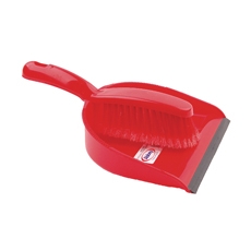 Dustpan And Brush Set Red