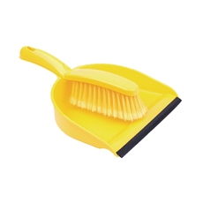 Dustpan and Brush Set Yellow