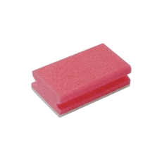 Red Finger Grip Scourers Pk10