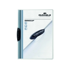 Durable SWINGCLIP Folder A4 Blk Pk25