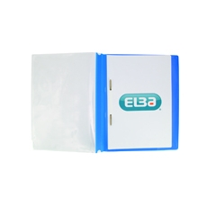 Elba Quotation Fldr A4 Blue Pk25