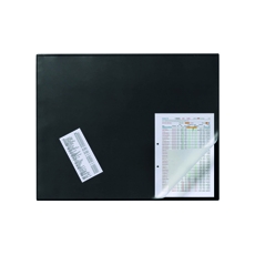 Durable Desk Mat 650x520mm Clr/Blk