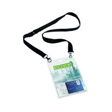 Durable Name Badge with Lanyard P10