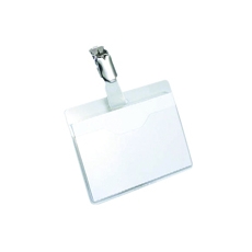 Durable Name Badge 60x90mm Clip Pk25