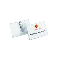 Durable Crocodile Name Badge 54X90mm