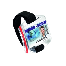 Durable Sec Arm Band ID Hldr PK10