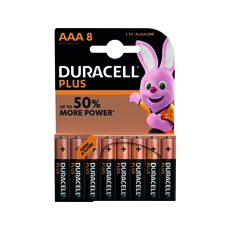 R Duracell Plus AAA Battery Pk8