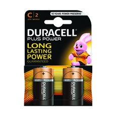 R Duracell Plus Size C Battery