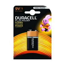 R Duracell Plus Battery 9V