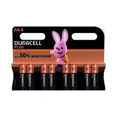 R Duracell Plus AA Battery Pk8