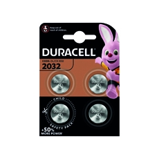 Duracell 2032 Lith Coin Battery Pk4