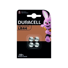 Duracell LR44 Button Batteries PK4