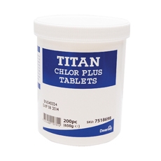 Titan + Chlorine Tabs Tub 200