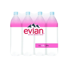 Evian 1.5L Still Water Pk8