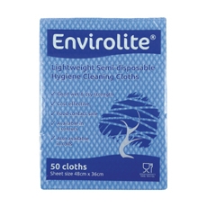 Envirolite Cloth Large Blue Pk50