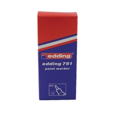 Edding 751 Paint Marker Silver Pk10