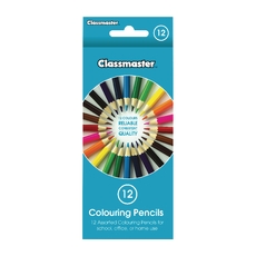 Classmstr Colouring Pencil Ast Cpw12