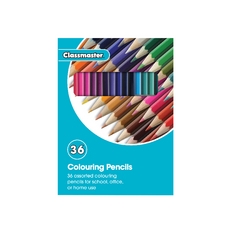 Classmaster Colour Pencils Ast Pk36