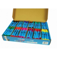 EziGlide ColourFun Fine Tip Assorted Classpack