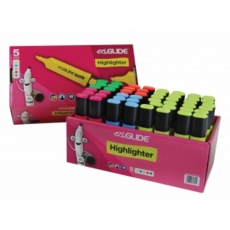 EziGlide Highlighter Marker pack box