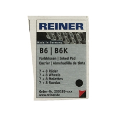 Colop Reiner B6/8K Rep Pad Blk Pack2