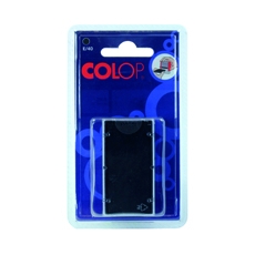 Colop E/40 Repl Pad Black E40BK Pk2