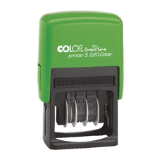 Colop S220 Green Line Date Stamp